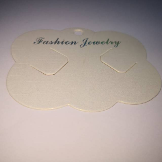 Factory direct sales of paper card accessories packaging, customized hairpin card paper tags, white cloud details Picture