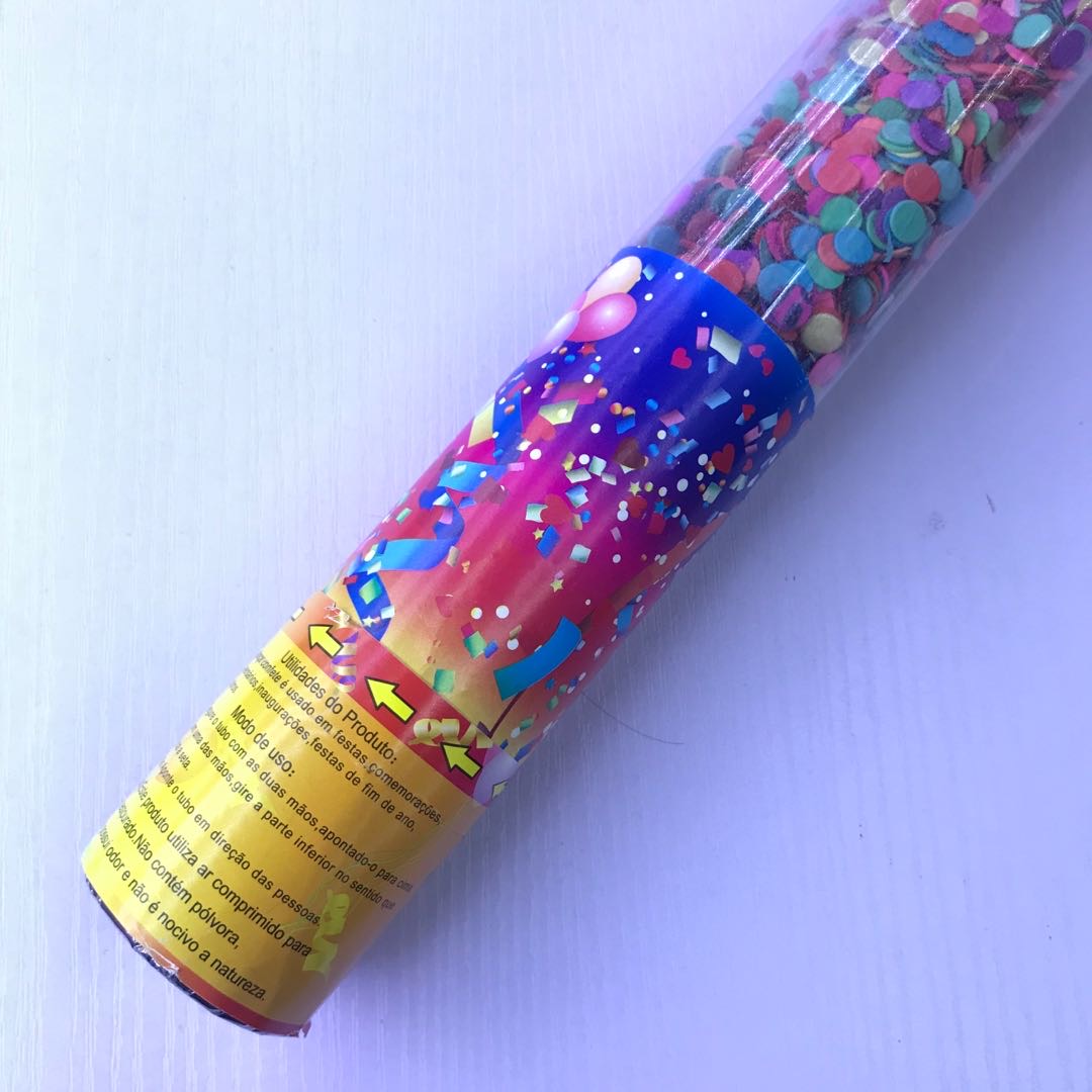 结婚用的喷彩带花瓣婚礼喷花筒彩喷撒花手拧礼炮礼礼喜庆开张30cm细节图