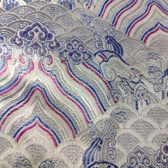 Xiangrui brocade fabric clothing decorative fabric is available in multiple colors and the price is negotiable details Picture
