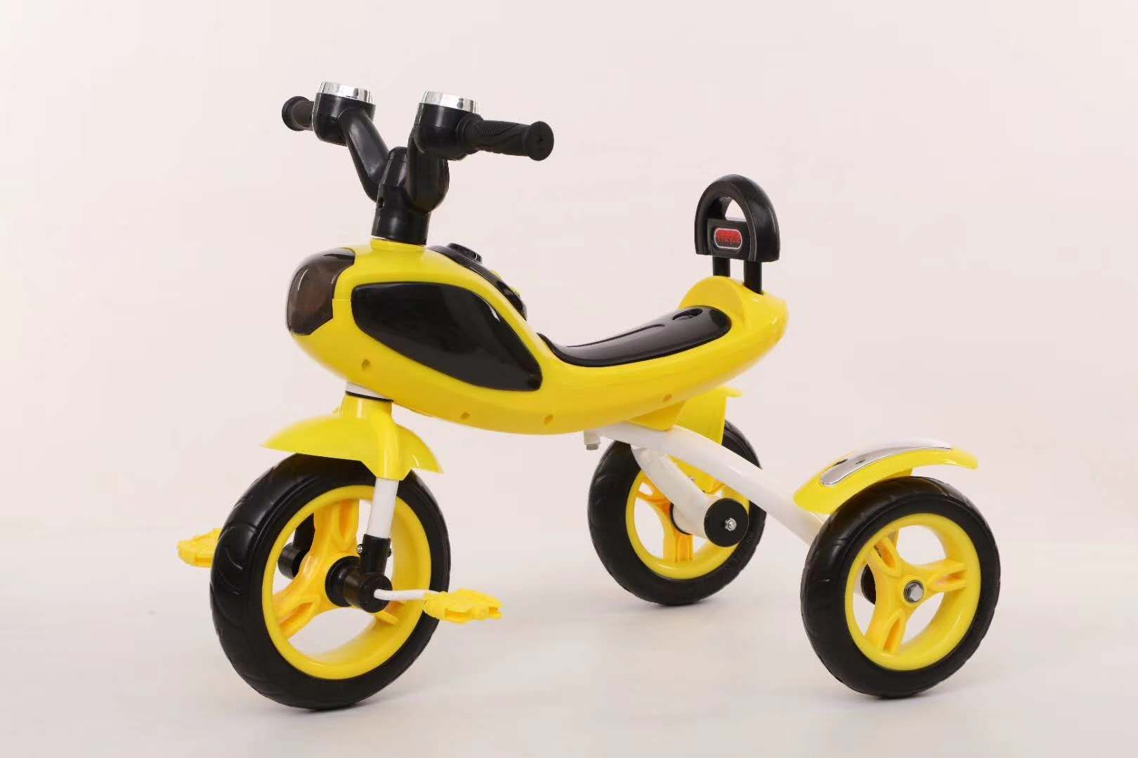3-2 Children's tricycle with music and lights Children's toy car details Picture