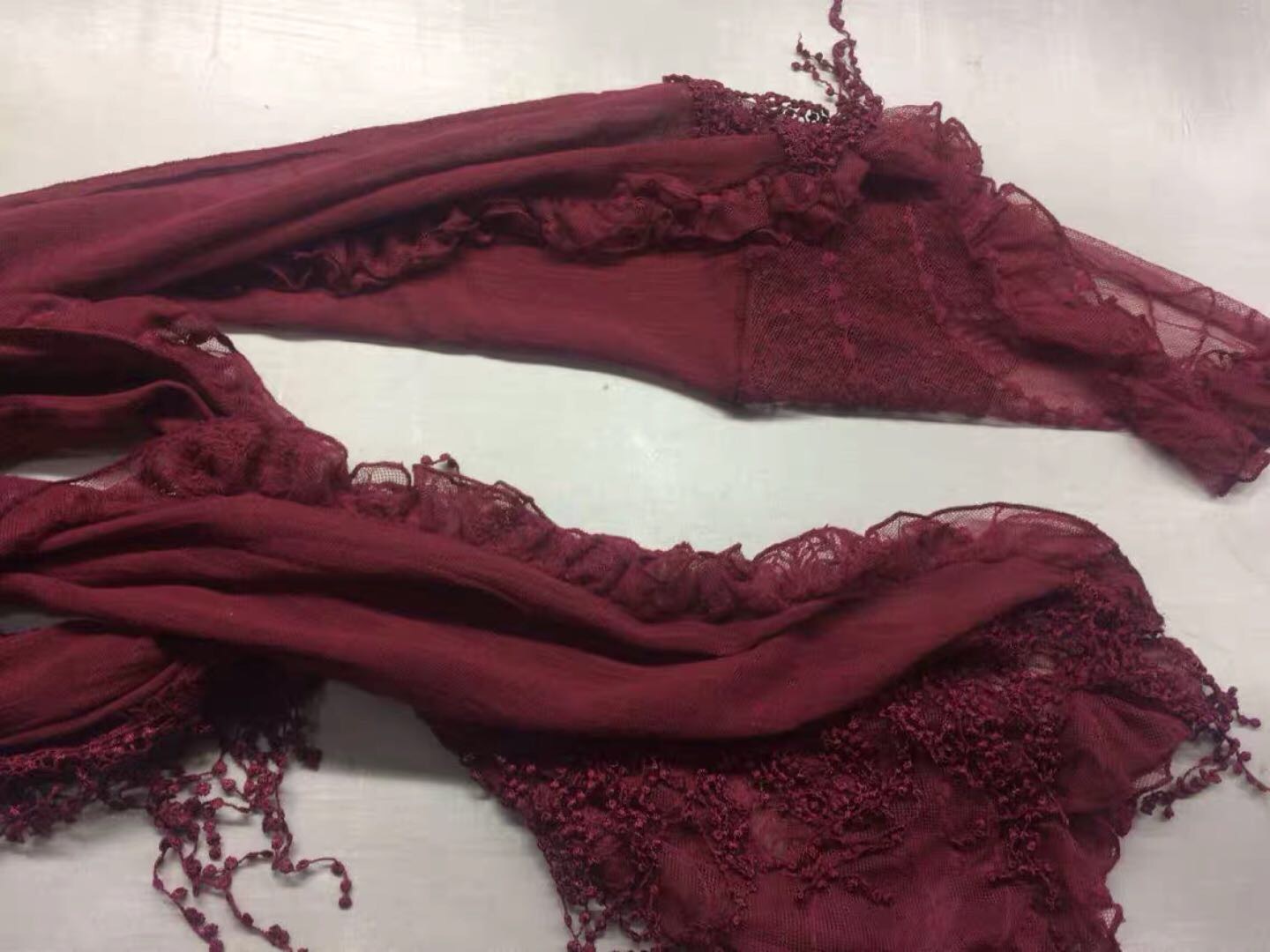 الوشاح العام (الكتان) مزخرف بالوشاح 180 *35. details Picture