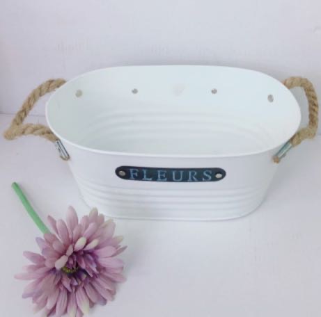 Manufacturers direct iron high-end trapezoidal round mouth baking paint craft gifts thumbnail