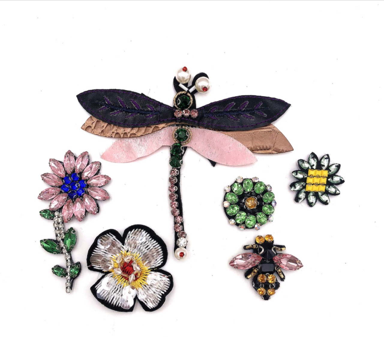 Flower and animal-shaped pattern jewelry accessories, clothing jewelry accessories, DIY handmade jewelry