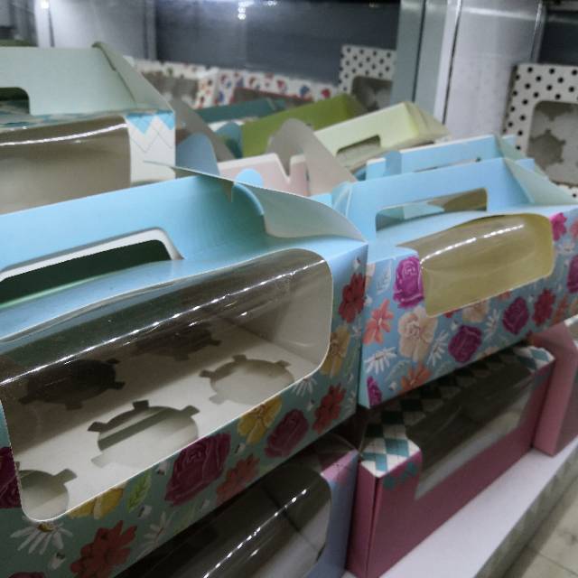 手提甜品盒外贸出口礼盒包装盒现货批发厂家直销蛋糕盒