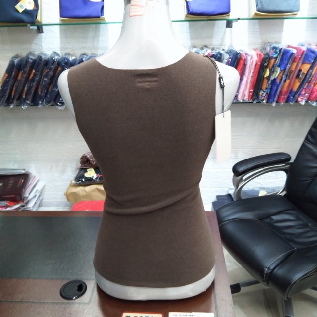 Thermal Vest For Women With Fleece Thickened Autumn And Winter Thermal Underwear Thermal Top With Undergarment Waistcoat Specification drawing