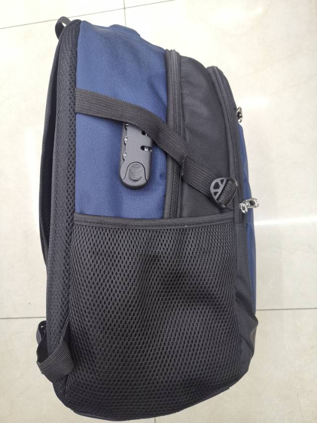 Factory Direct Backpack Male Korean Version Fashion Trend High School Students Schoolbag Computer Bag Travel Large Capacity Backpack details Picture