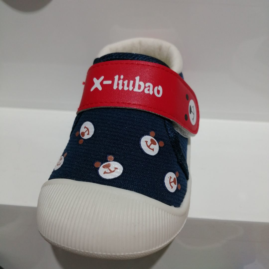 Bear Head Adhesive Baby Single Shoes Baby Shoes Baby Shoes Toddler Shoes Specification drawing