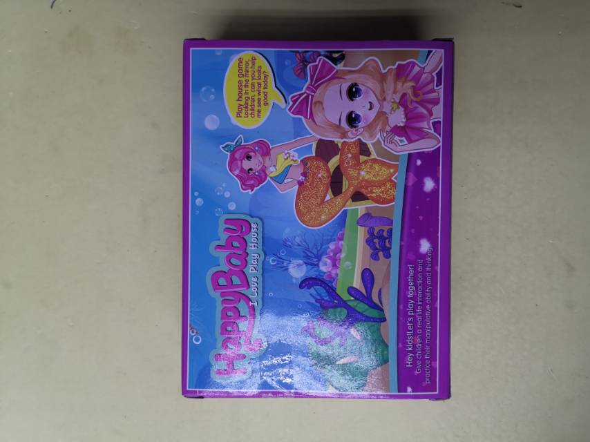 仿真小娃娃带泳圈芭比公主礼盒装采用硅胶材质产品图