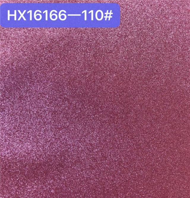 厂家直销现货供应HX16166闪亮弹力格利特皮革产品图