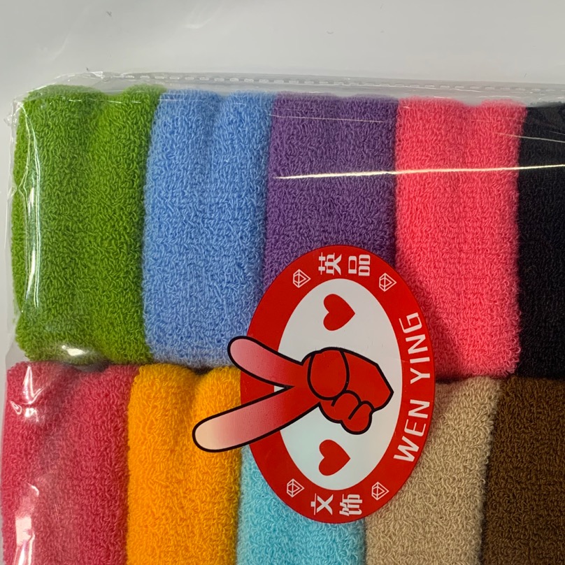 Korean candy-colored hair bands, headbands, children's rubber bands, hair accessories, and large headwear bags Specification image