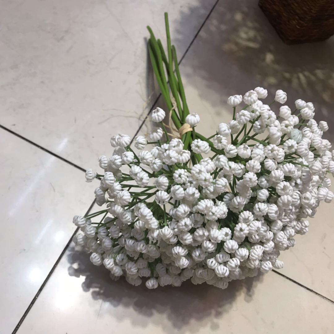 Small Fresh Simulation Full Star Flower Bouquet Wedding Hand Bouquet Photography Posing Props details Picture