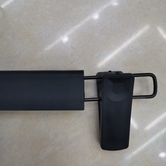 防滑塑料裤夹裤架服装店衣架批发裤夹裤夹子无痕裤子衣架带夹子细节图