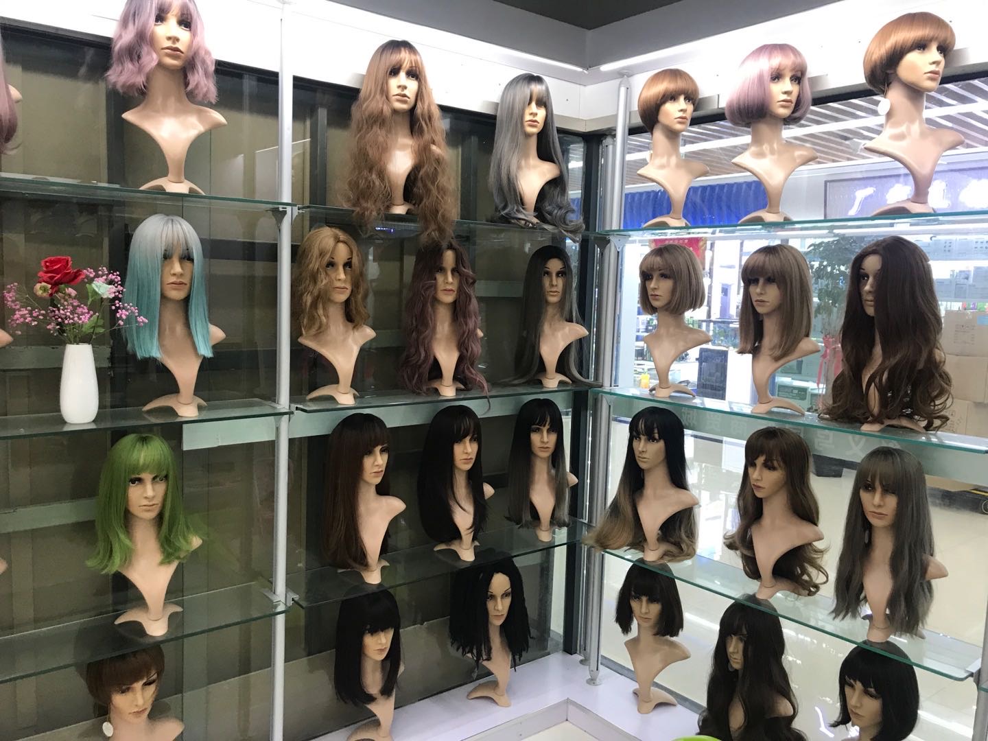 Tanglong matte high-temperature silk wig