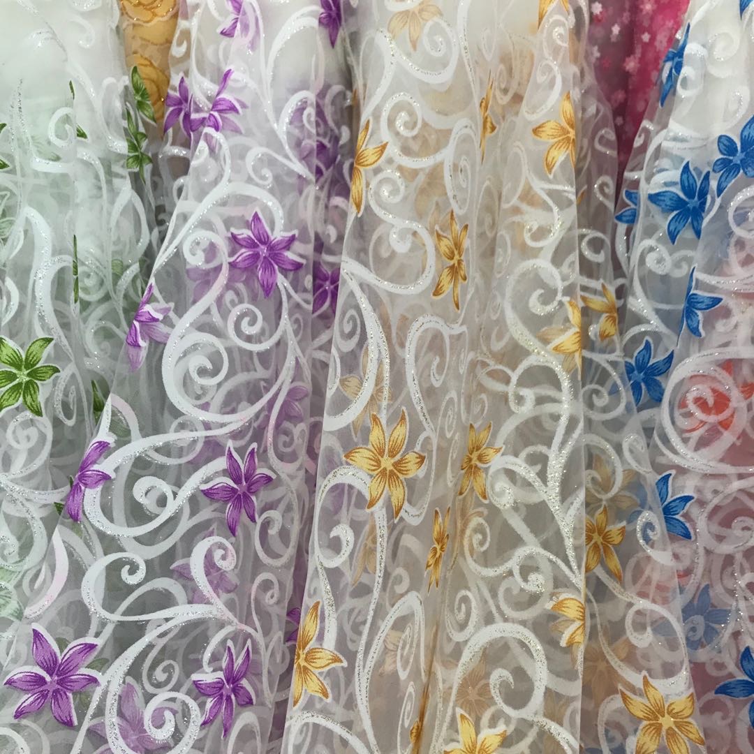 Organza Offset Chili Flower Wedding Dress Headwear Doll Dress Performance Dress Dance Dress