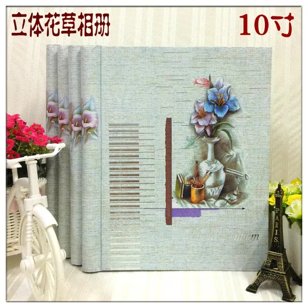 Viscose album 10 inch craft family photo album thin