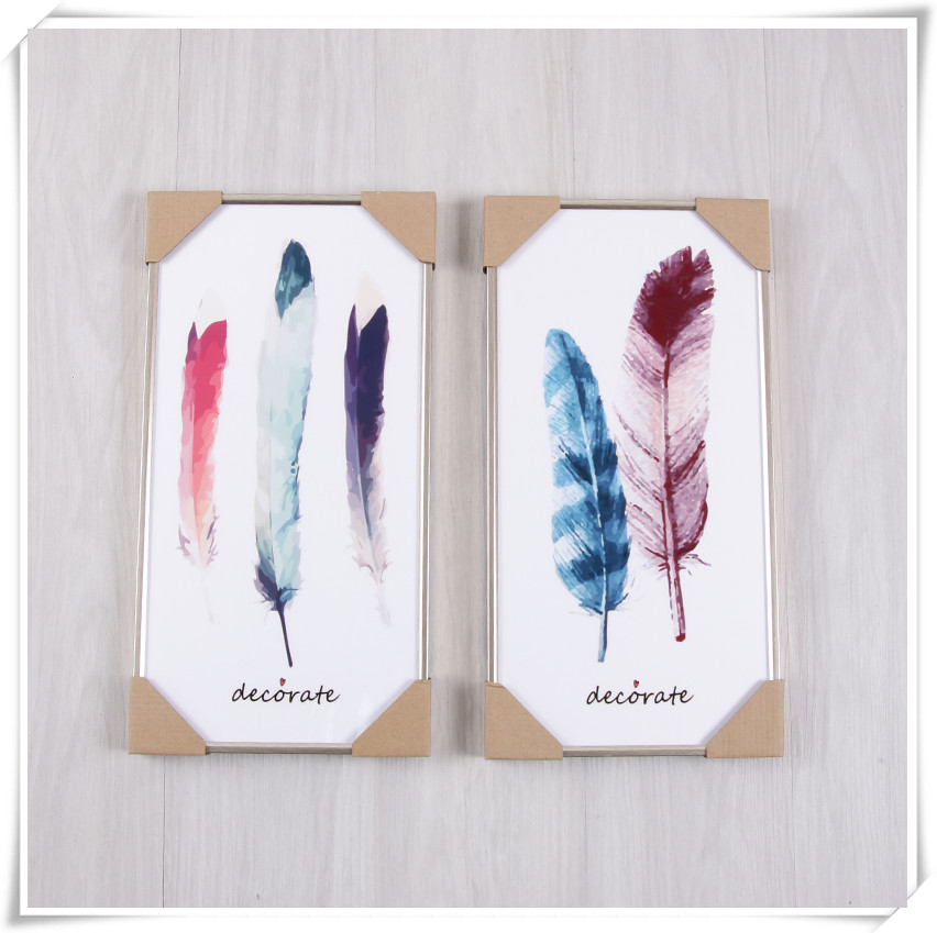 儿童房墙面装饰画卧室床头客厅壁画北欧挂画少女房间免打孔墙画