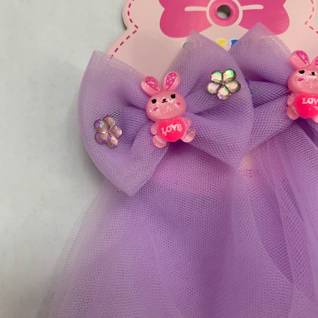 Hair flowers, headwear, headwear accessories, decorative items, handcrafted ornaments, fabric headwear, purple style details Picture