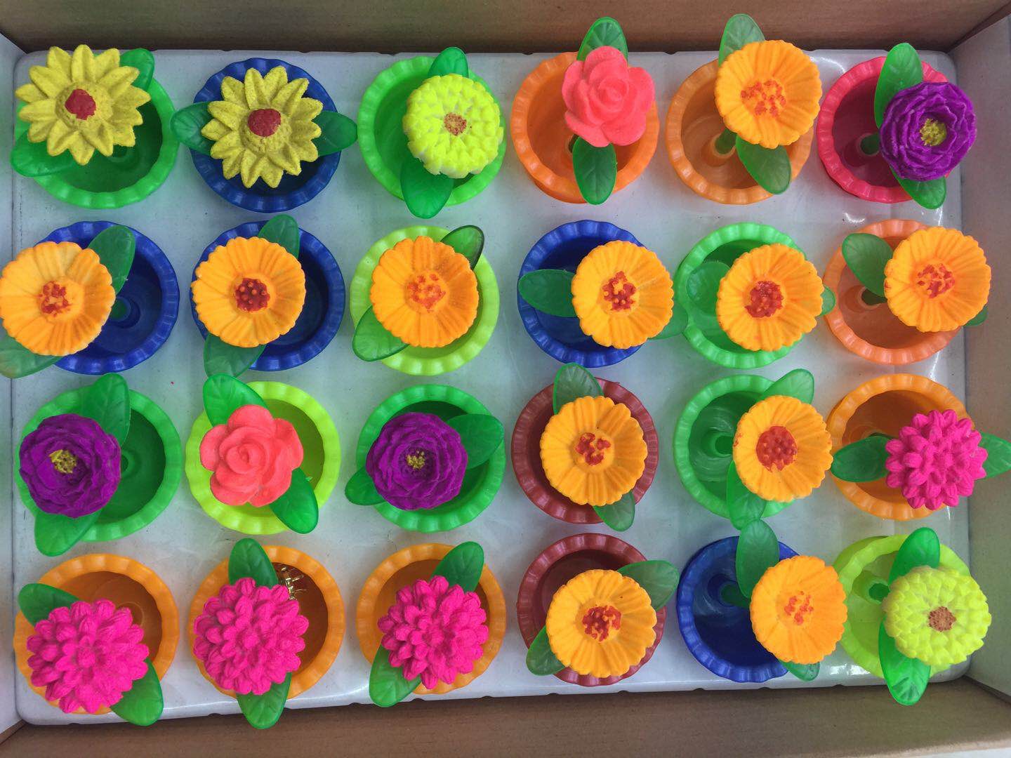 泡大彩色世纪之花膨胀玩具儿童玩具细节图