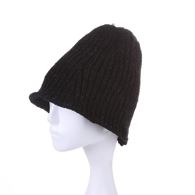 Candy-Colored Wool Hat Autumn/Winter Outdoor Wool Knit Hat Lady Specification drawing