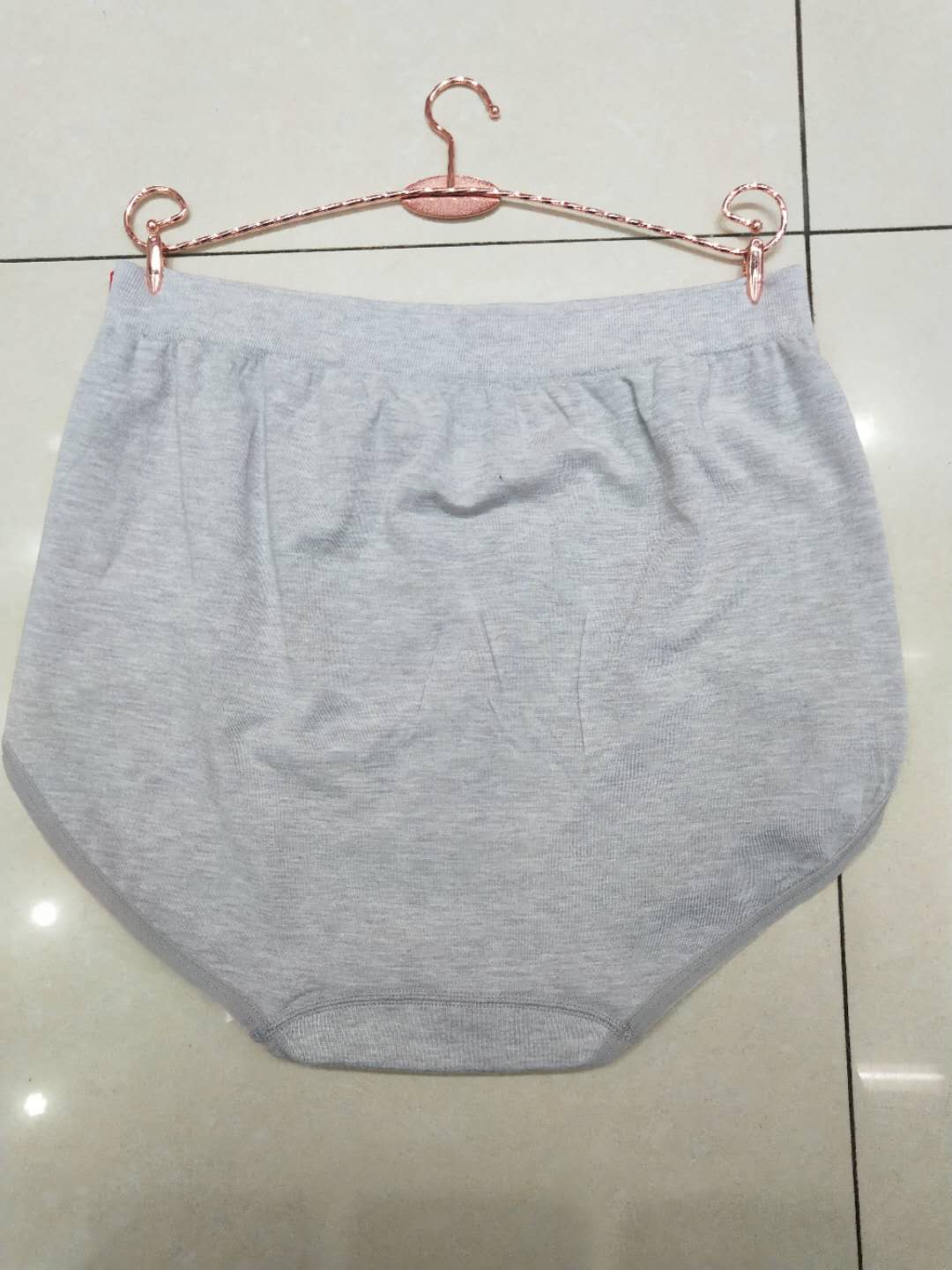 Close-up of double layer breathable underwear fabric