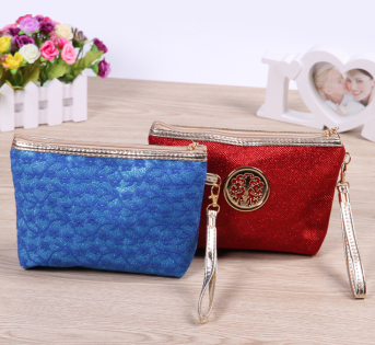 化妆包/化妆包带镜子/七彩化妆包/旅行化妆包/包包产品图