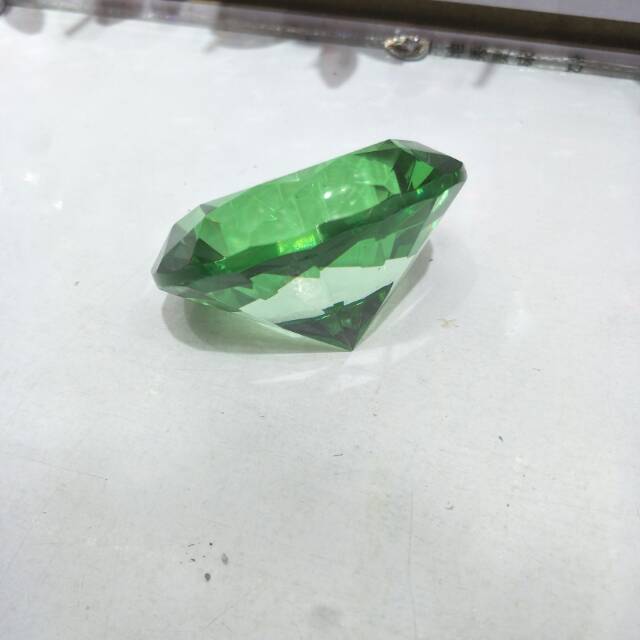 水晶工艺品仿真玻璃钻石道具锥形摆件细节图