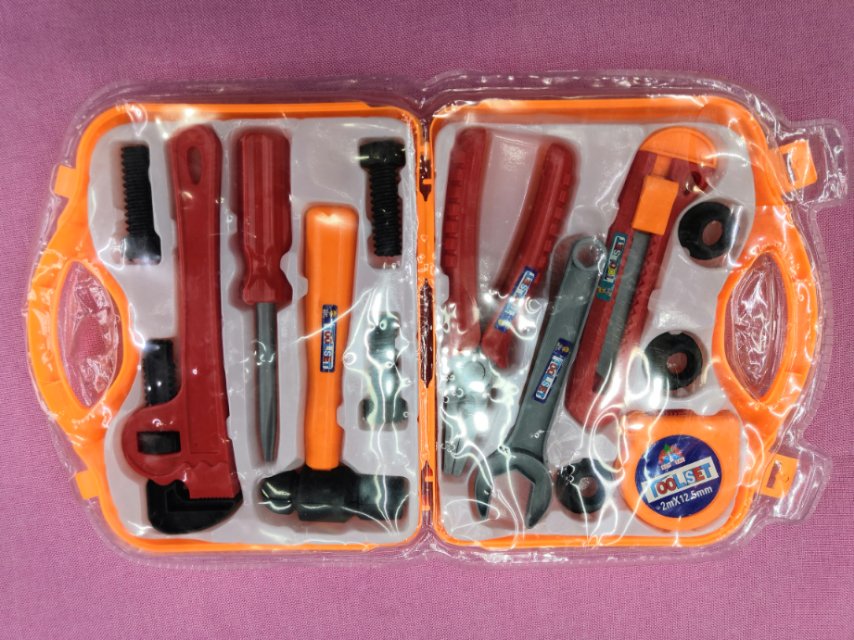 旭林玩具过家家工具玩具仿真工具箱7件套益智玩具科教玩具厂家批发01