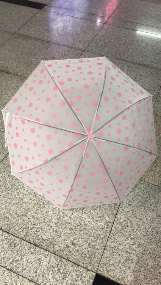 51.5Cm Environment-Friendly Polka Dot Umbrella Specification drawing