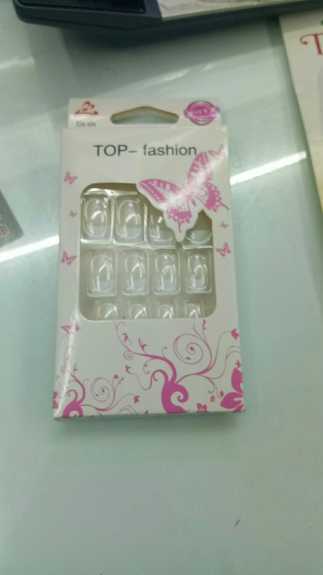 化妆用品配件TOPfashion美甲透明贴片