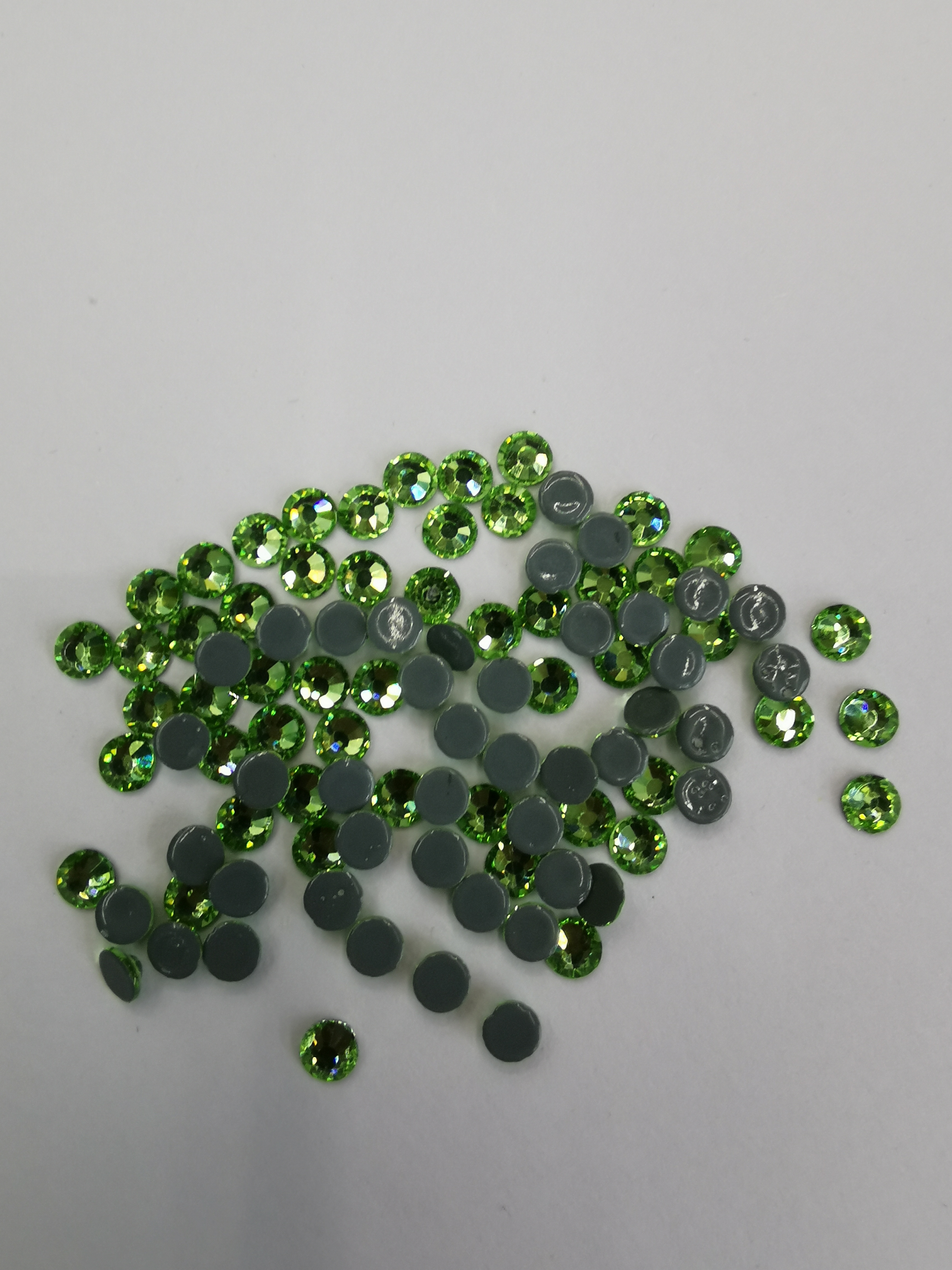 Grass green SS20 imitation Auger quality drill flat bottom drill nail drill DIY drill thumbnail