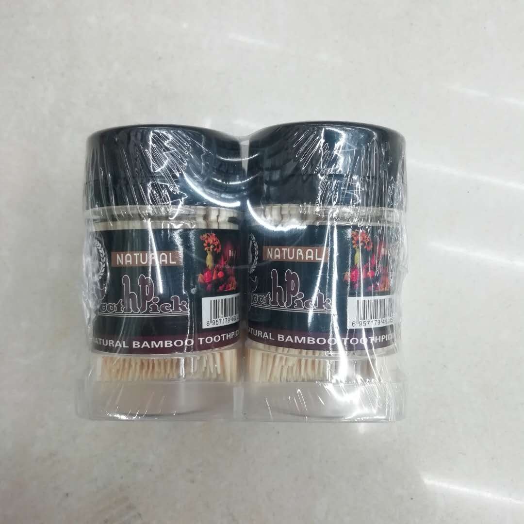 Disposable box toothpick double - ended bamboo toothpick household bamboo fruit bamboo toothpick 1 thumbnail