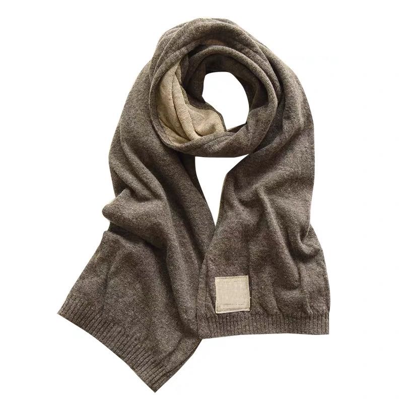 Single Color Scarf Candy Color Student Casual Everything Cute Scarf Specification drawing
