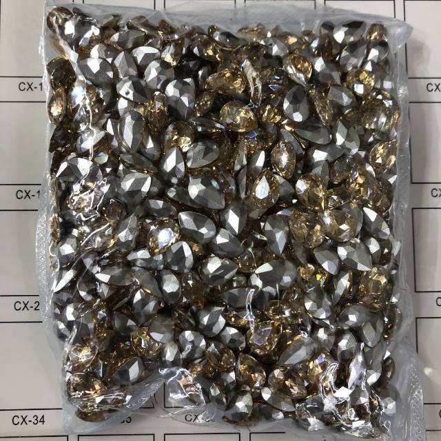 天然玻璃批发半成品散珠串珠子饰品配件家具