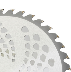 Lawn mower blades, 40-tooth, 60-tooth, 80-tooth alloy saw blades, lawn mower, brush cutter, grass cutter saw blade accessories, hard alloy saw blades Specification image