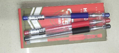 Beauty Pen Industry Office Culture Learning Stationery Writing Tools Neutral Pen Black Red Blue Color Neutral Pen details Picture