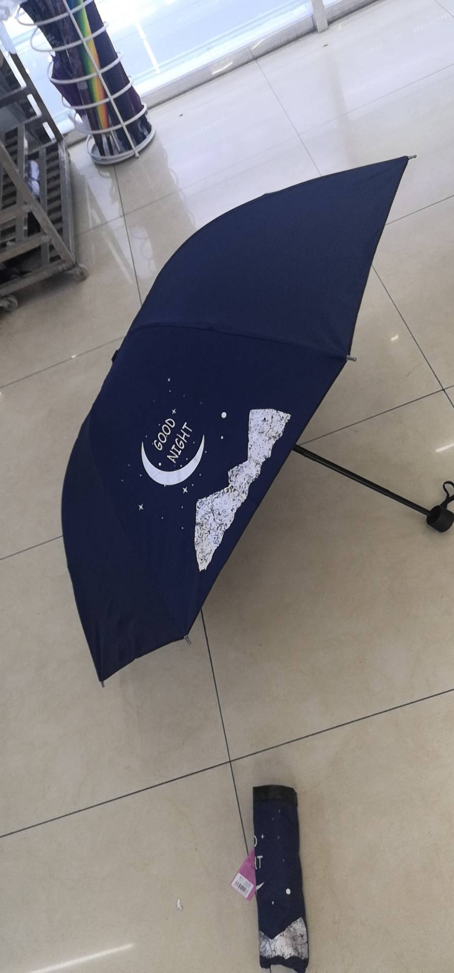 批发三折创意晴雨两用自动伞礼品伞雨伞广告伞产品图