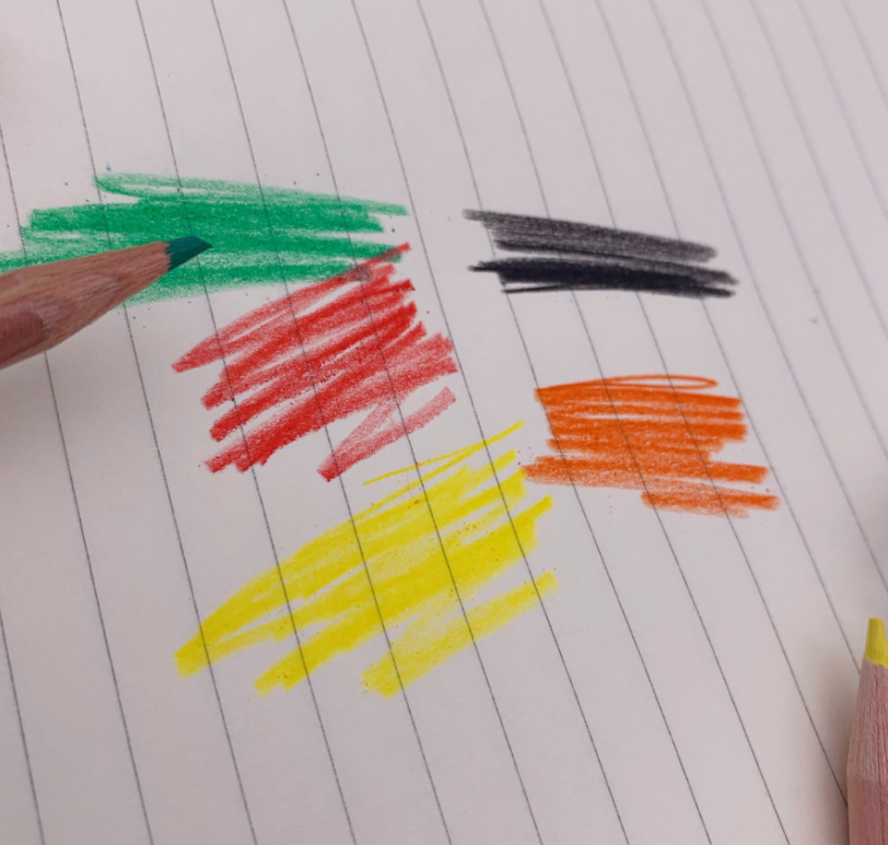 Environmental Wood Color Pencil Round Rod Advanced Core Color Lead Art Painting Brush Specification drawing