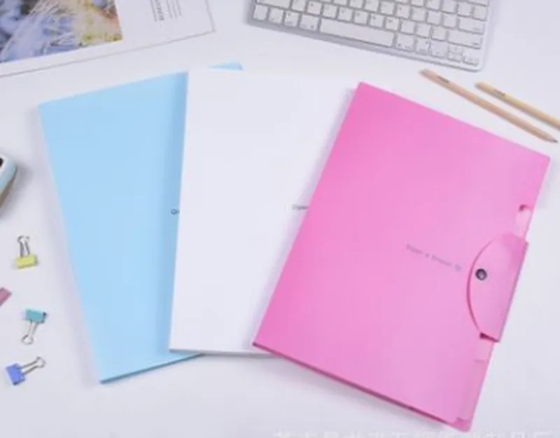 Mini Bills Multi-Functional Receipt Book Travel Bill Book Package Letter Bag Storage Box
