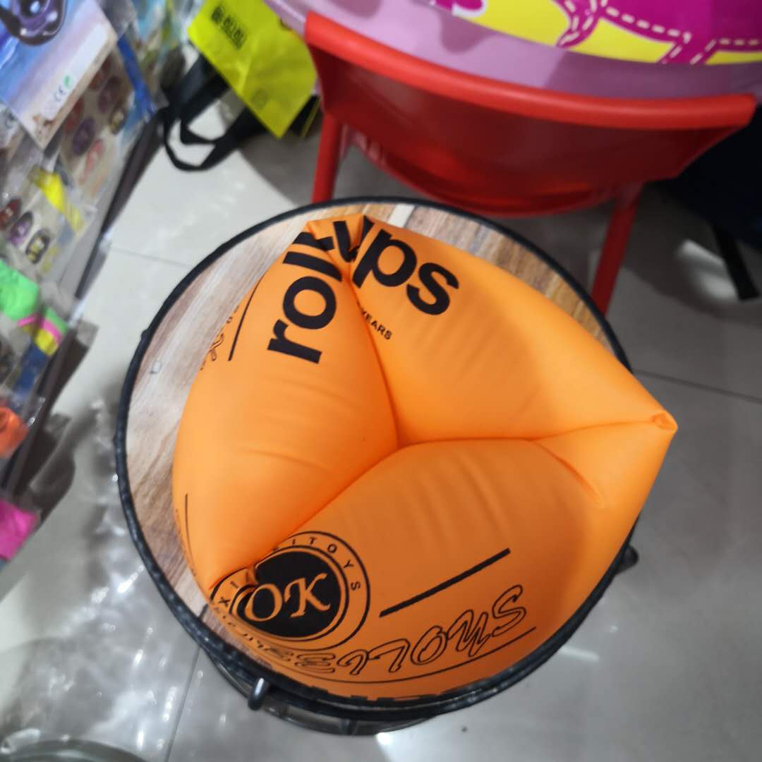 充气救生圈水袖PVC充气手臂游泳戏水产品图