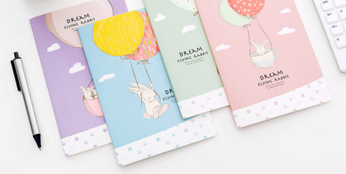 小清新笔记本车线软抄本创意韩国文具本子学生用记事本产品图