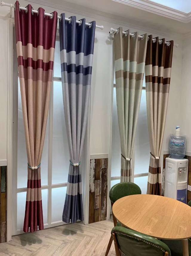 Modern living room blackout curtains with embroidery, ready-made curtains for bedrooms, new styles Specification image