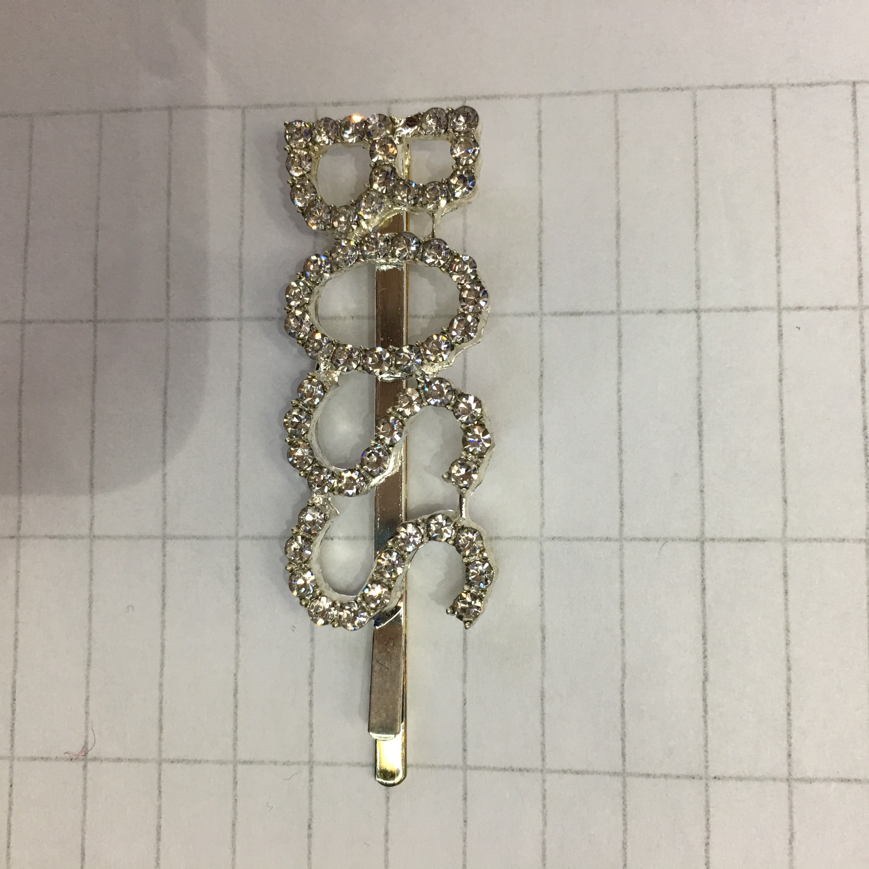 Pequeña brisa perfumada elegante chica lateral clip clip de una palabra tarjeta de pelo tarjeta de banjo