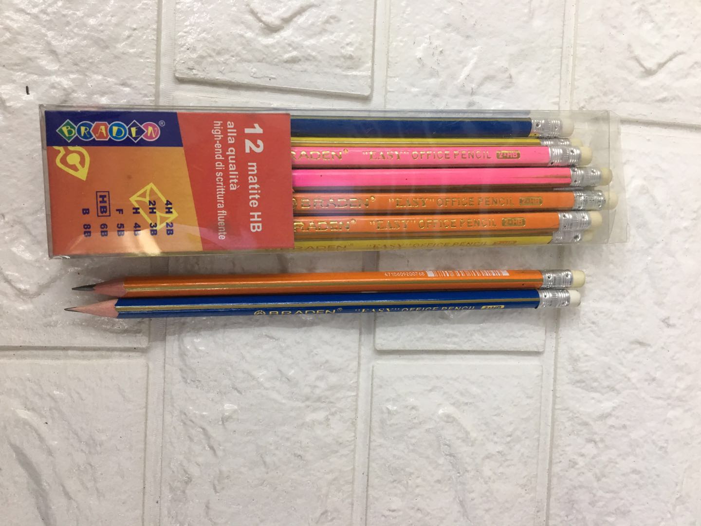 铅笔/洞洞铅笔/木工铅笔/HB铅笔/文具产品图