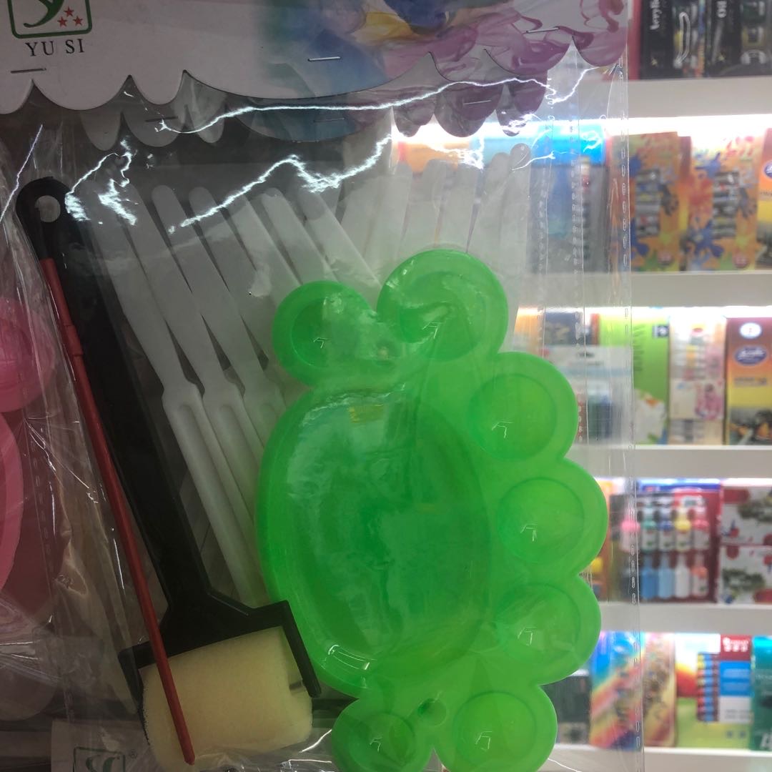 Green eight eye color palette sponge roller set complete specifications manufacturers direct thumbnail
