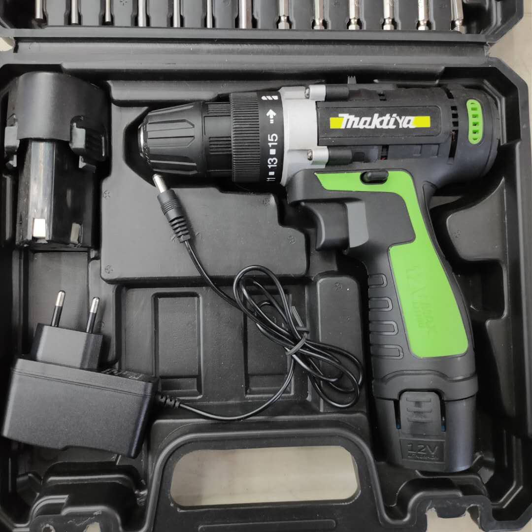 12V hand drill, household multi-functional punch drill, rechargeable electric screwdriver, 21V pistol drill, convertible lithium battery Specification image