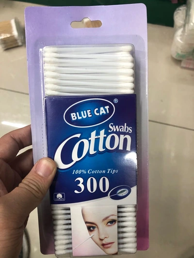 300 Household Cotton Swabs Double-Headed Cotton Swabs Makeup Cotton Swabs Ear Swabs 3129