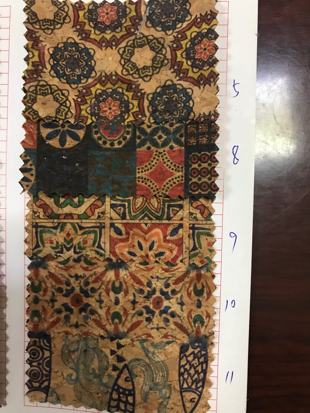 厂家直销热销新款木纹2211现货高中低档箱包沙发鞋材面料细节图