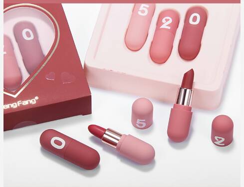 Hengfang Romance with You 520 Mini Capsule Velvet Lipstick details Picture
