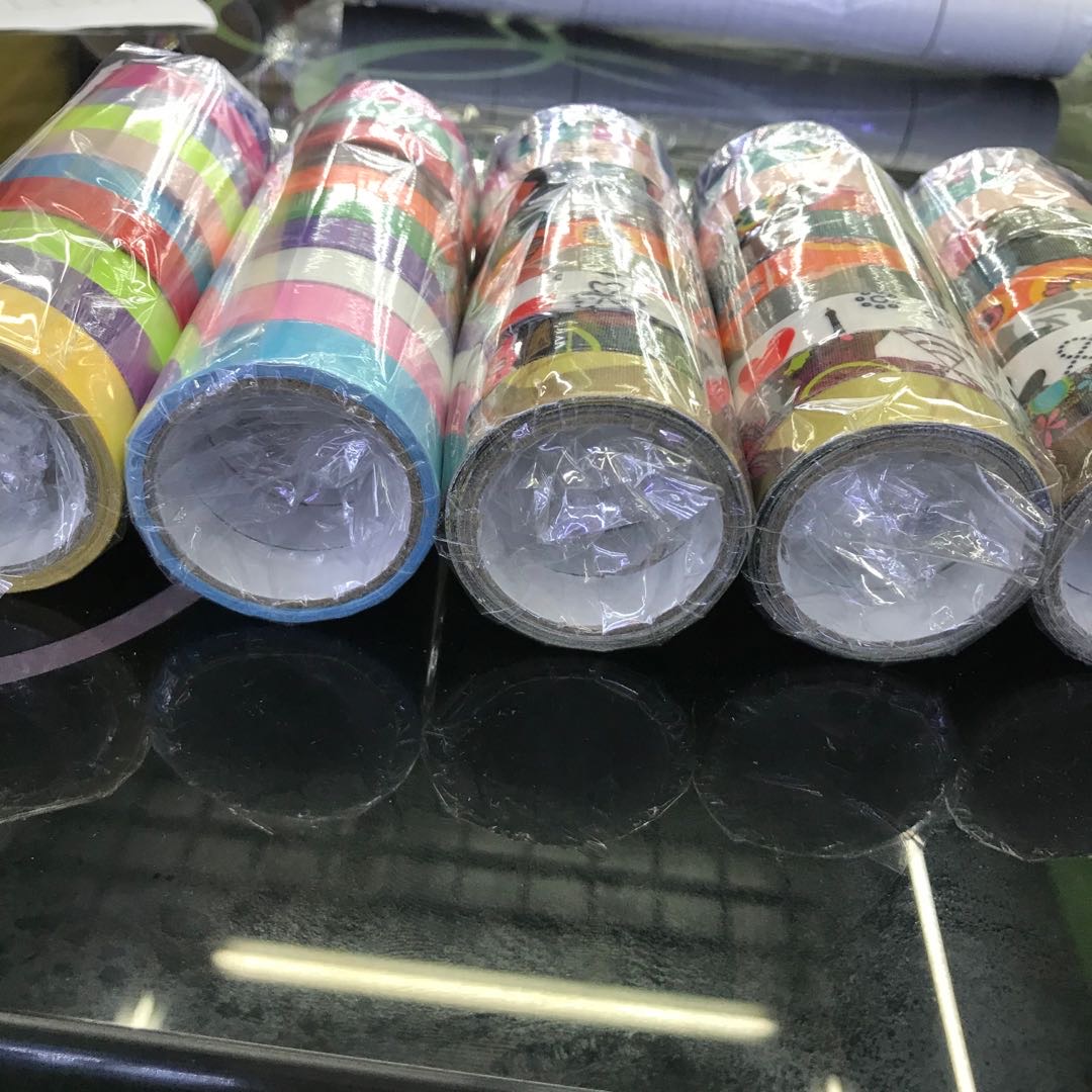 儿童手工创意手工无纺布印花胶带幼儿园制作胶带装饰贴纸产品图