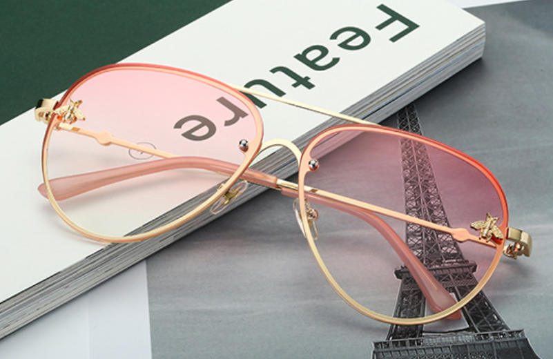 New fashion sunglasses big box frog mirror sunglasses polarizer han edition red tide, ms high-end color PC 6485 thumbnail